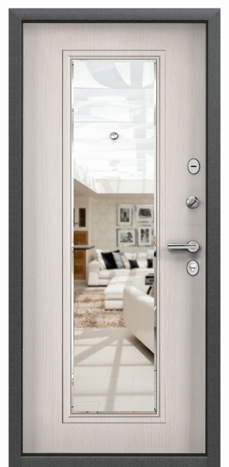 DELTA PRO MP, Панель MDF с ПВХ покрытием, СК6-СМ, Лиственница белая (арт. ПВХ Лиственница белая) в Пензе