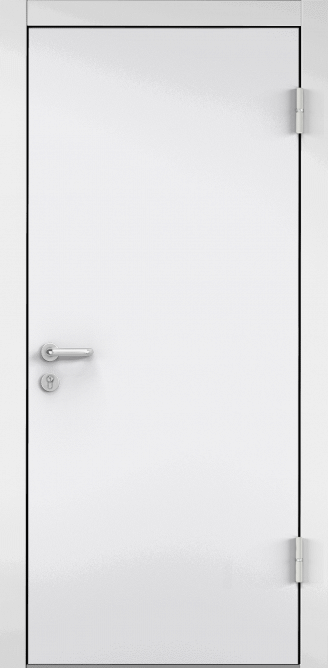 Дверь противопожарная EI 60, Порошково-полимерное покрытие, —, RAL 9016 белый в Пензе